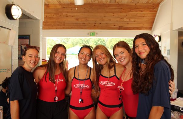 Some of the lifeguards at Franklin Park. Photo provided by Katie Tully.
