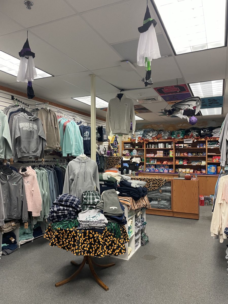 The newly-stocked school store during the Halloween season. Photo Provided by Mrs. Keeler.